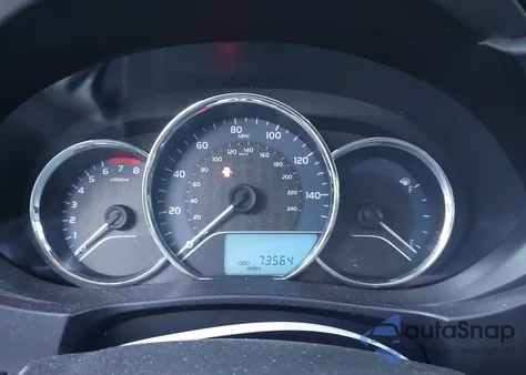 2016 Toyota Corolla Le z USA, uszkodzony, nr VIN 2T1BURHE4GC615216